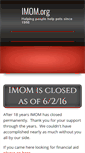 Mobile Screenshot of imom.org